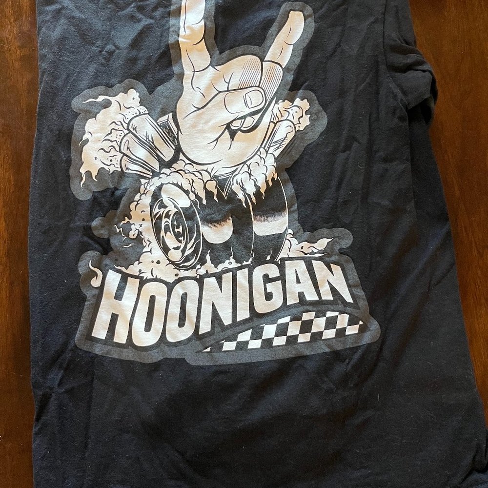 Hoonigan black long sleeve - size small